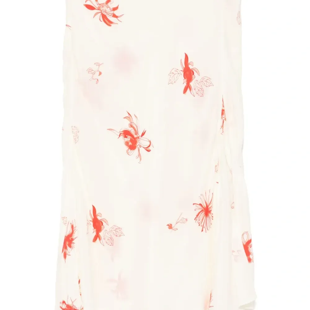 Юбка с цветочным принтом