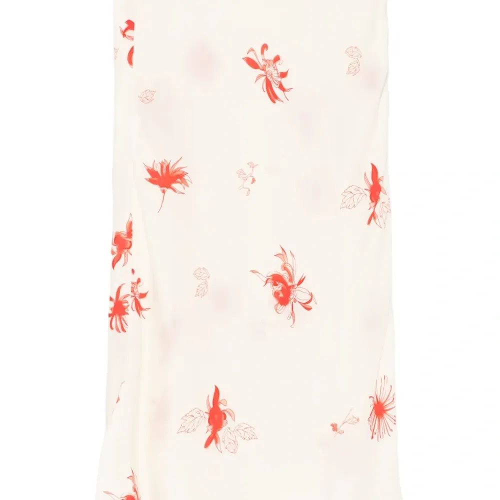 Юбка с цветочным принтом