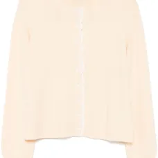 Кардиган с круглым вырезом