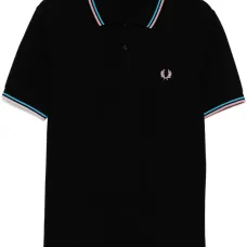 Рубашка поло с контрастной окантовкой