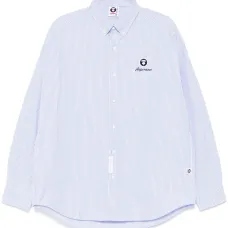 Клетчатая рубашка AAPENOW с логотипом