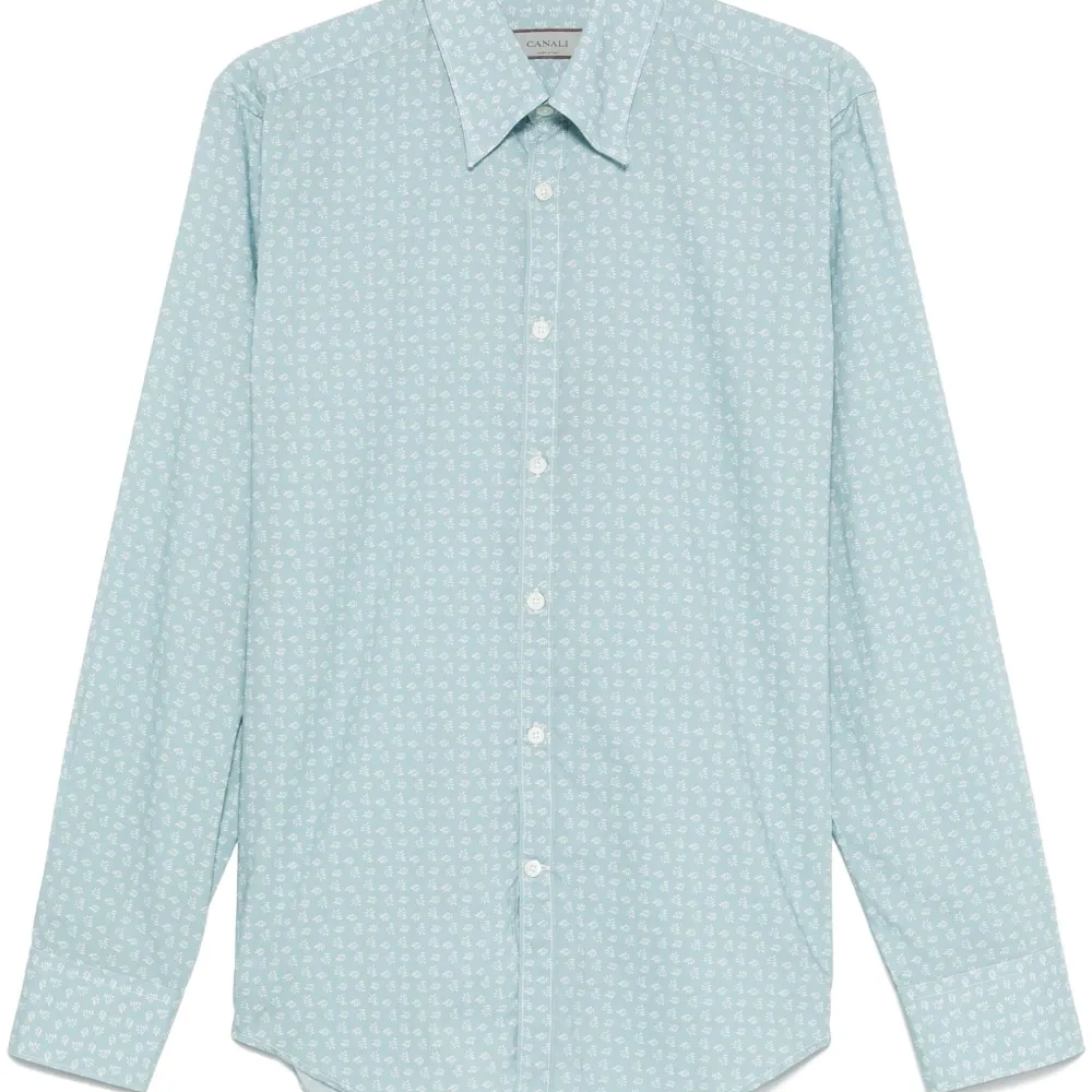 рубашка с принтом