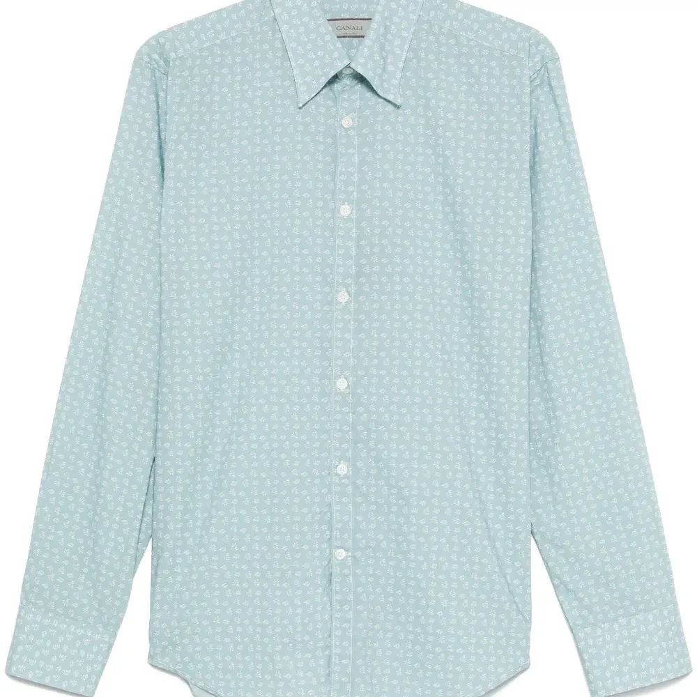 рубашка с принтом