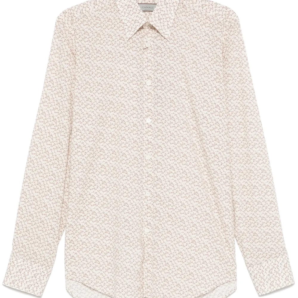 Рубашка с принтом