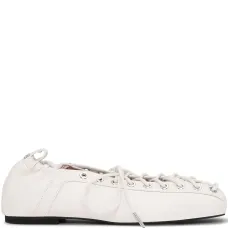 Балетки со шнуровкой Балетки со шнуровкой