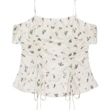 Топ с драпировкой