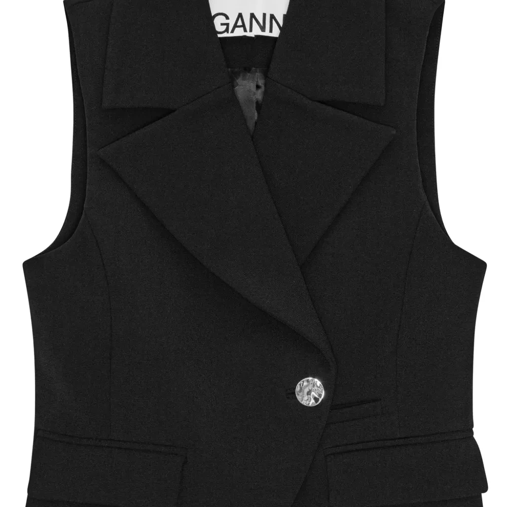 Двубортный жилет