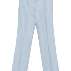 Брюки в мелкую точку