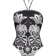 Купальник с цветочным принтом