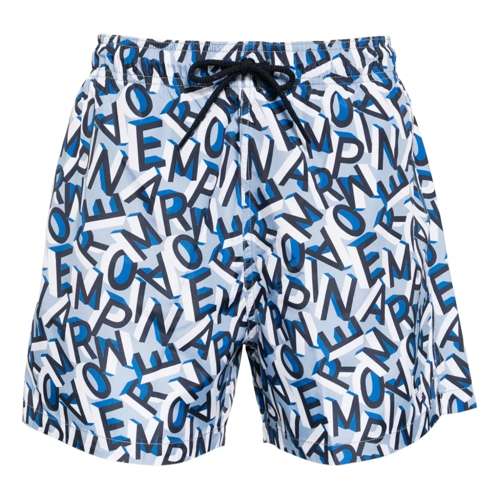 Плавки-шорты с графичным принтом