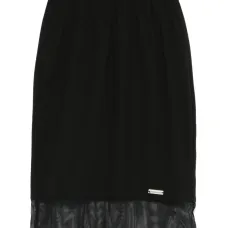 Юбка с прозрачной отделкой Юбка с прозрачной отделкой