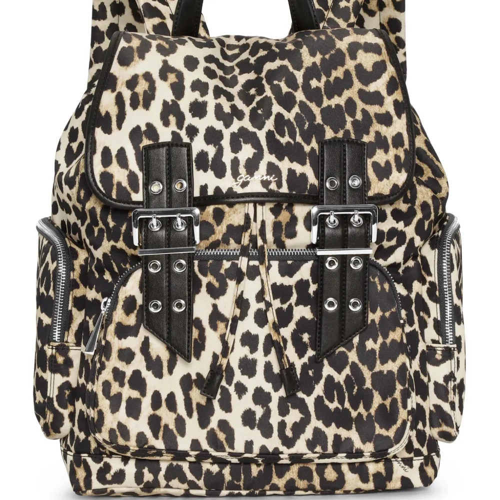 Рюкзак с леопардовым принтом