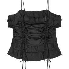 Топ с драпировкой