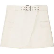 Юбка мини с поясом