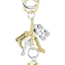 Брелок в двух тонах