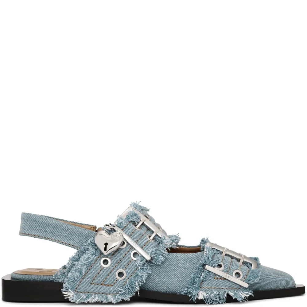 Джинсовые балетки Feminine Джинсовые балетки Feminine