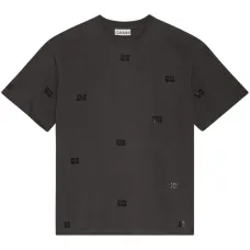 Футболка с декорированным логотипом