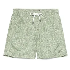 Плавки-шорты с цветочным принтом