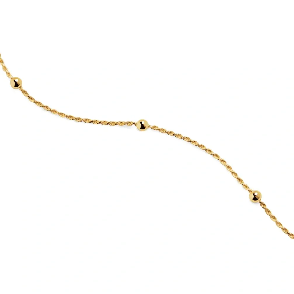 Колье из золота с бусинами Колье из золота с бусинами