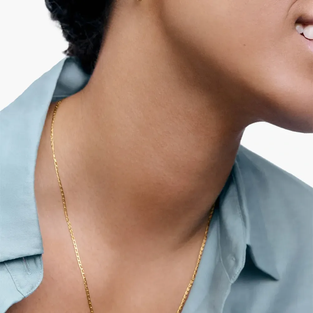 Цепочные серьги-кольца