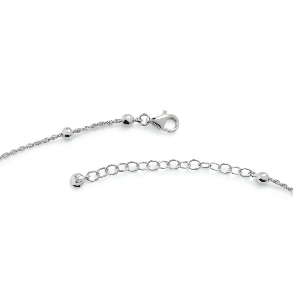 Серебряный цепочный браслет Серебряный цепочный браслет