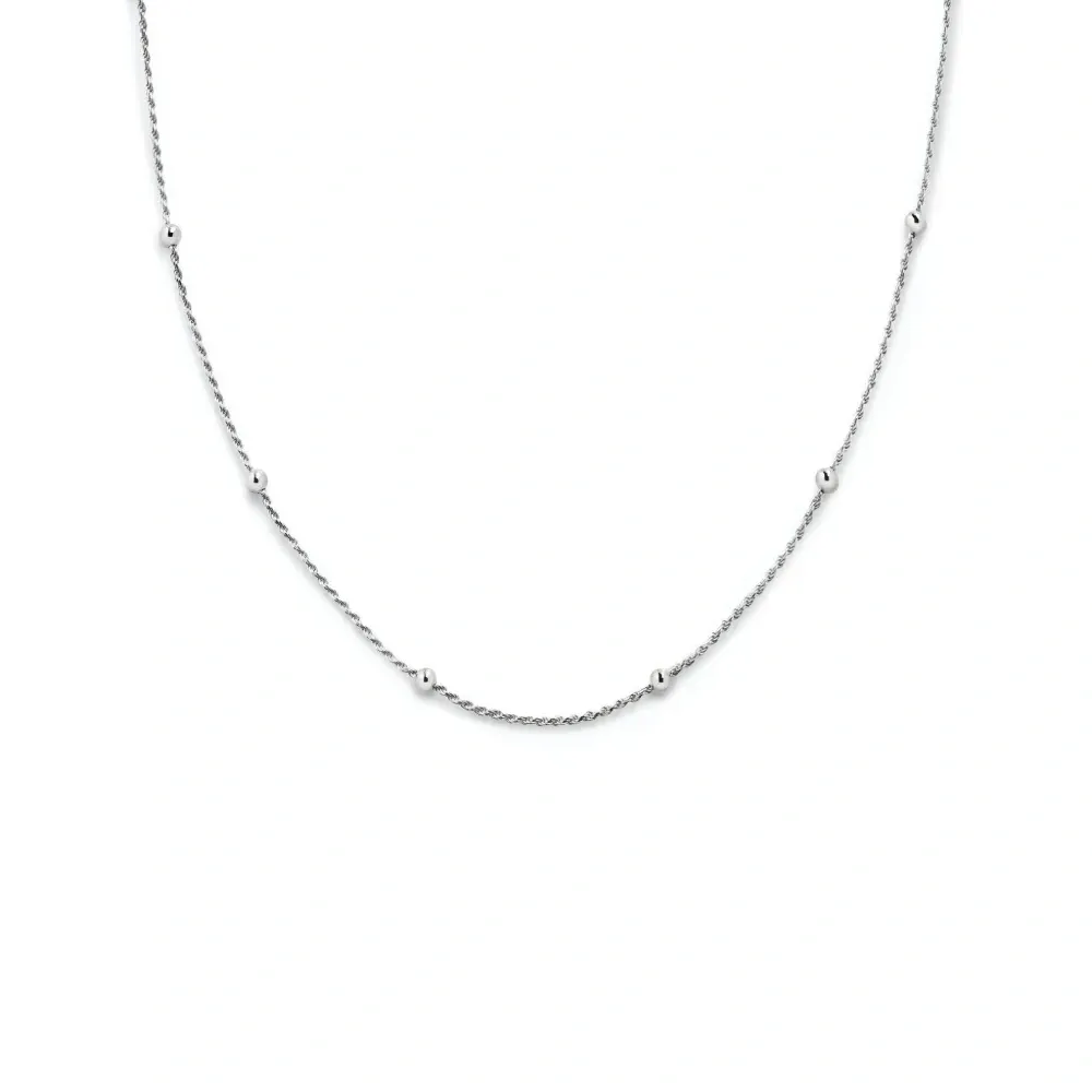 Серебряный цепочный браслет Серебряный цепочный браслет