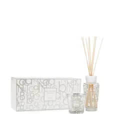 Подарочный набор Platinum из ароматической свечи и диффузора