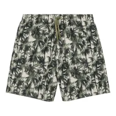 Плавки-шорты с цветочным принтом