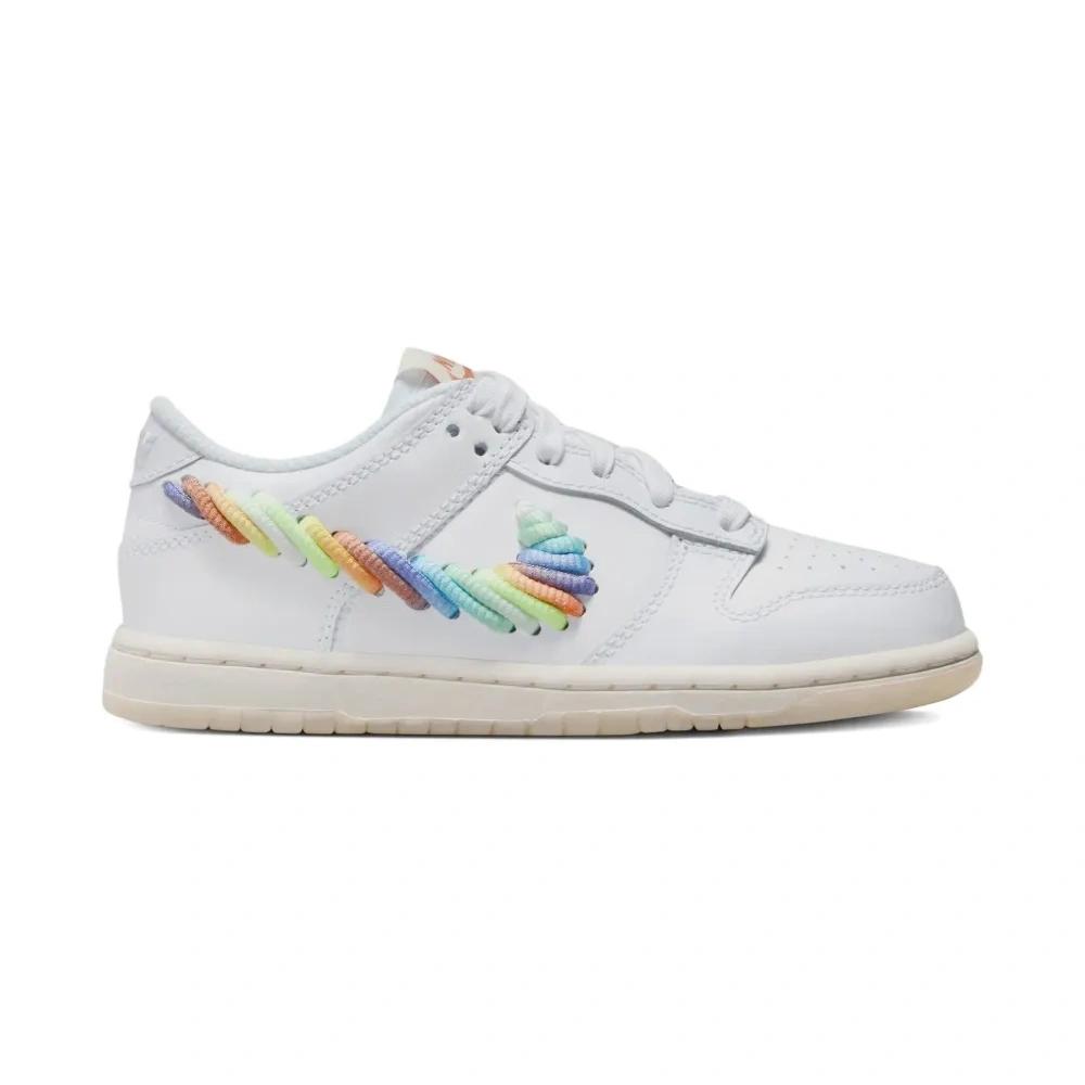 Кроссовки Dunk Low White/Multi-Color Кроссовки Dunk Low White/Multi-Color