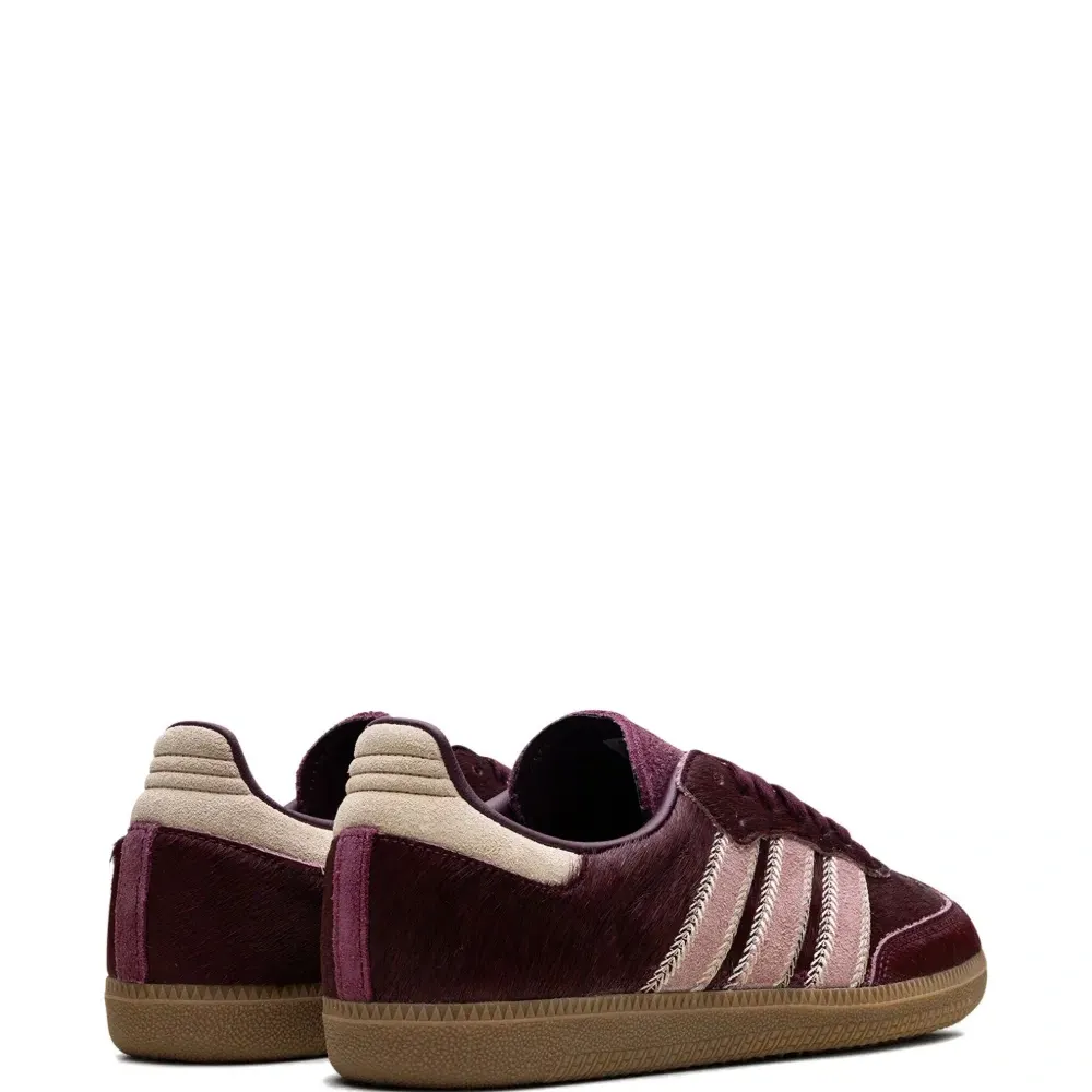 Кроссовки Samba OG Maroon/Sand Strata/Pony