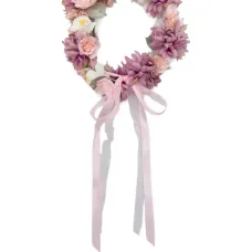 Корона с цветочным декором Adele