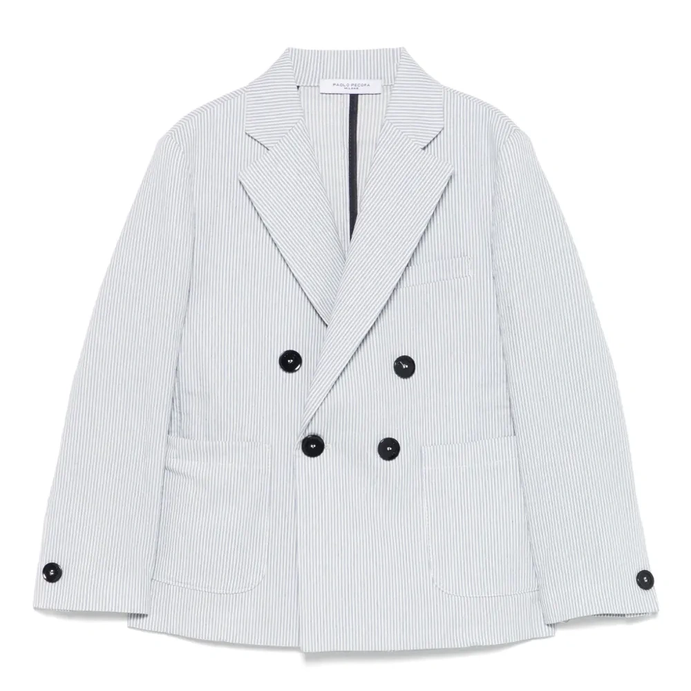 Пиджак в полоску