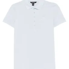 Рубашка поло с вышитым логотипом