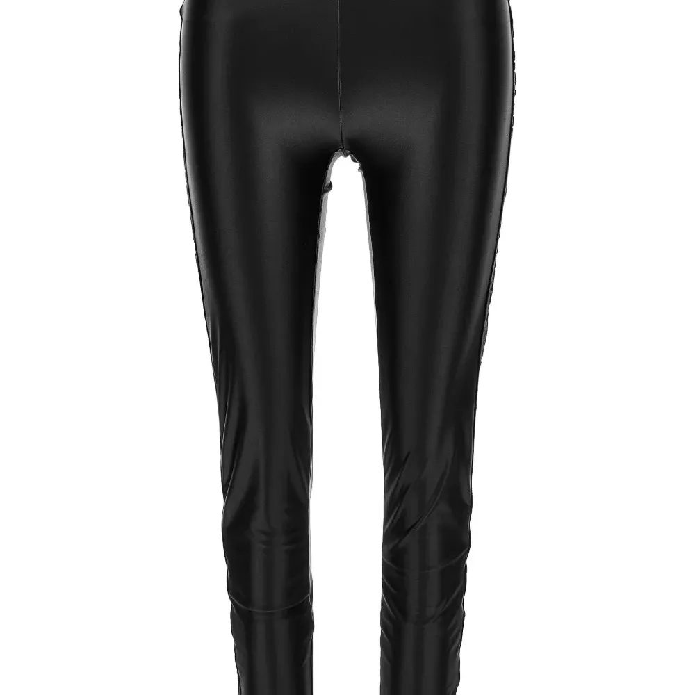 Легинсы из искусственной кожи