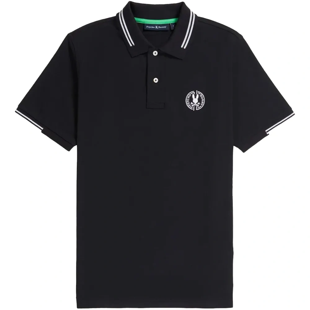 Рубашка поло с вышитым логотипом