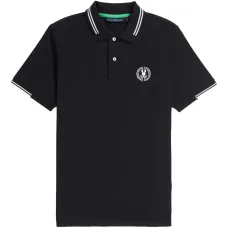 Рубашка поло с вышитым логотипом