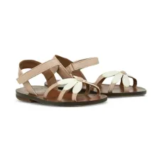 Кожаные сандалии