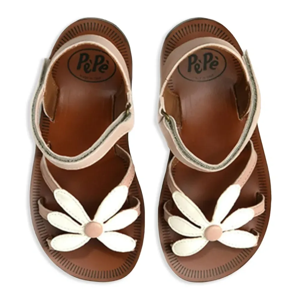 Кожаные сандалии