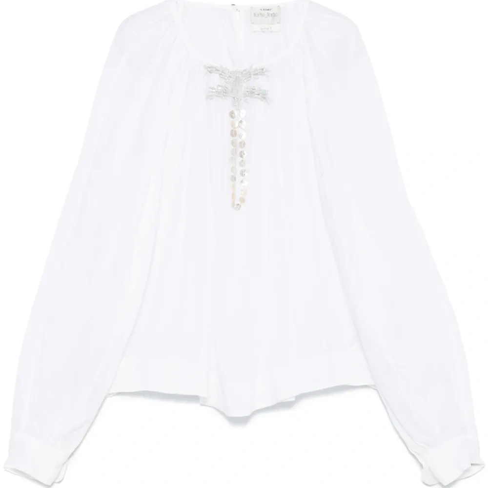 Рубашка с бисером