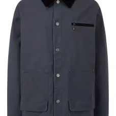 Куртка с вельветовым воротником