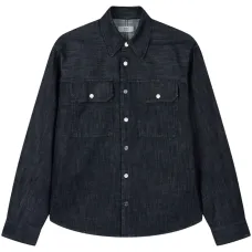 Джинсовая рубашка с карманами