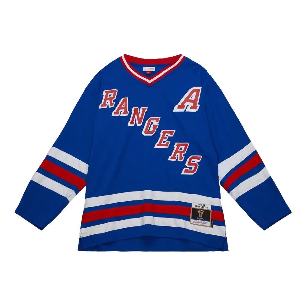 футболка Brian Leetch 1993 из коллаборации с New York Rangers