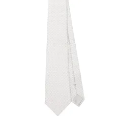 Шелковый галстук с жаккардовым узором