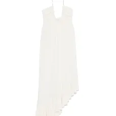 Вечернее платье с цепочкой