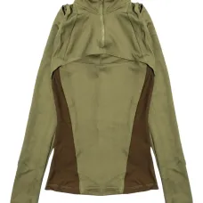 Топ 23 Engineered Olive Green с длинными рукавами Топ 23 Engineered Olive Green с длинными рукавами