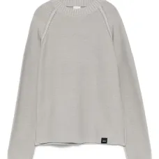 Свитер с круглым вырезом