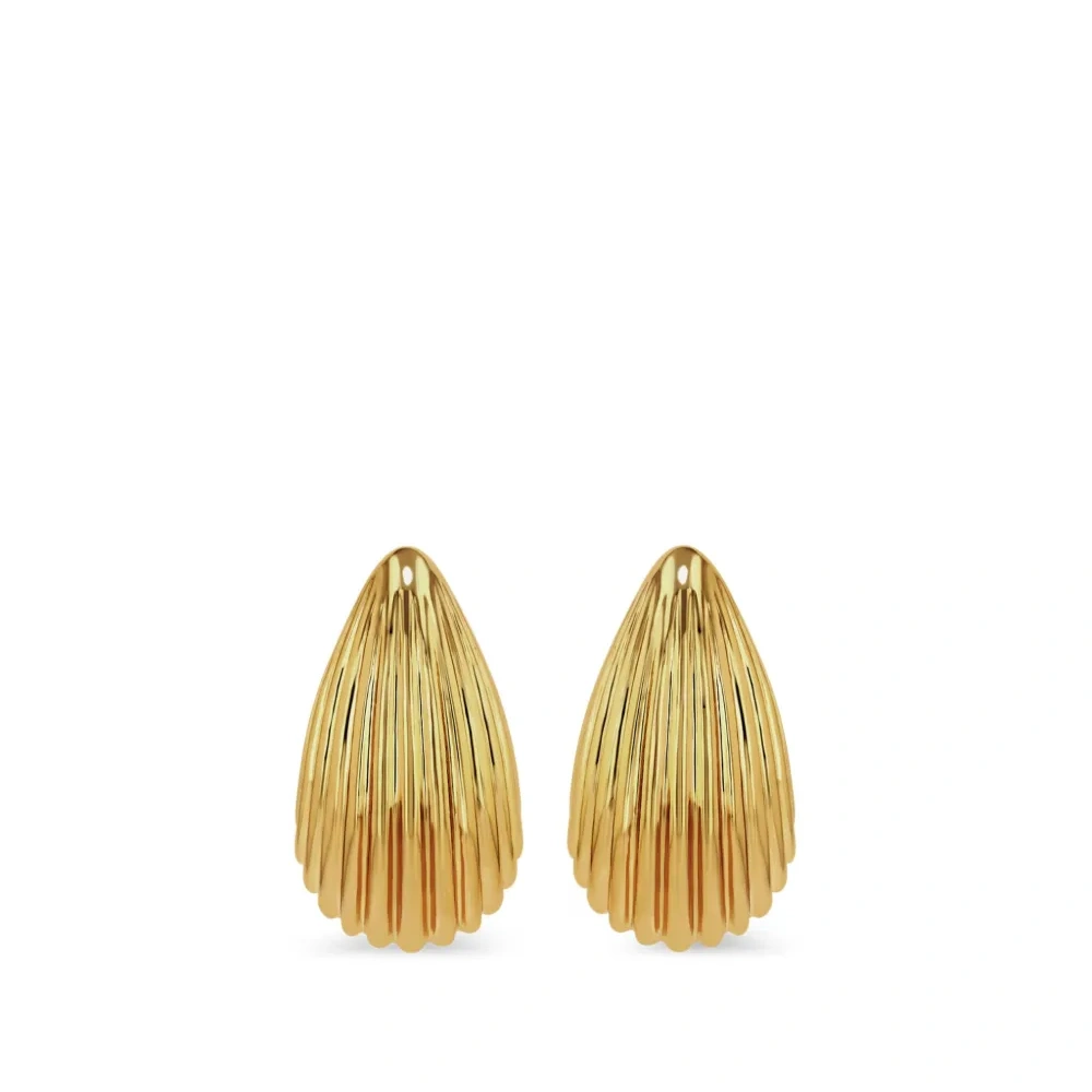 Серьги Ribbed Drop