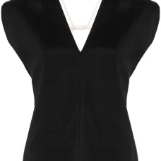 Топ с V-образным вырезом