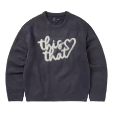 свитер с логотипом