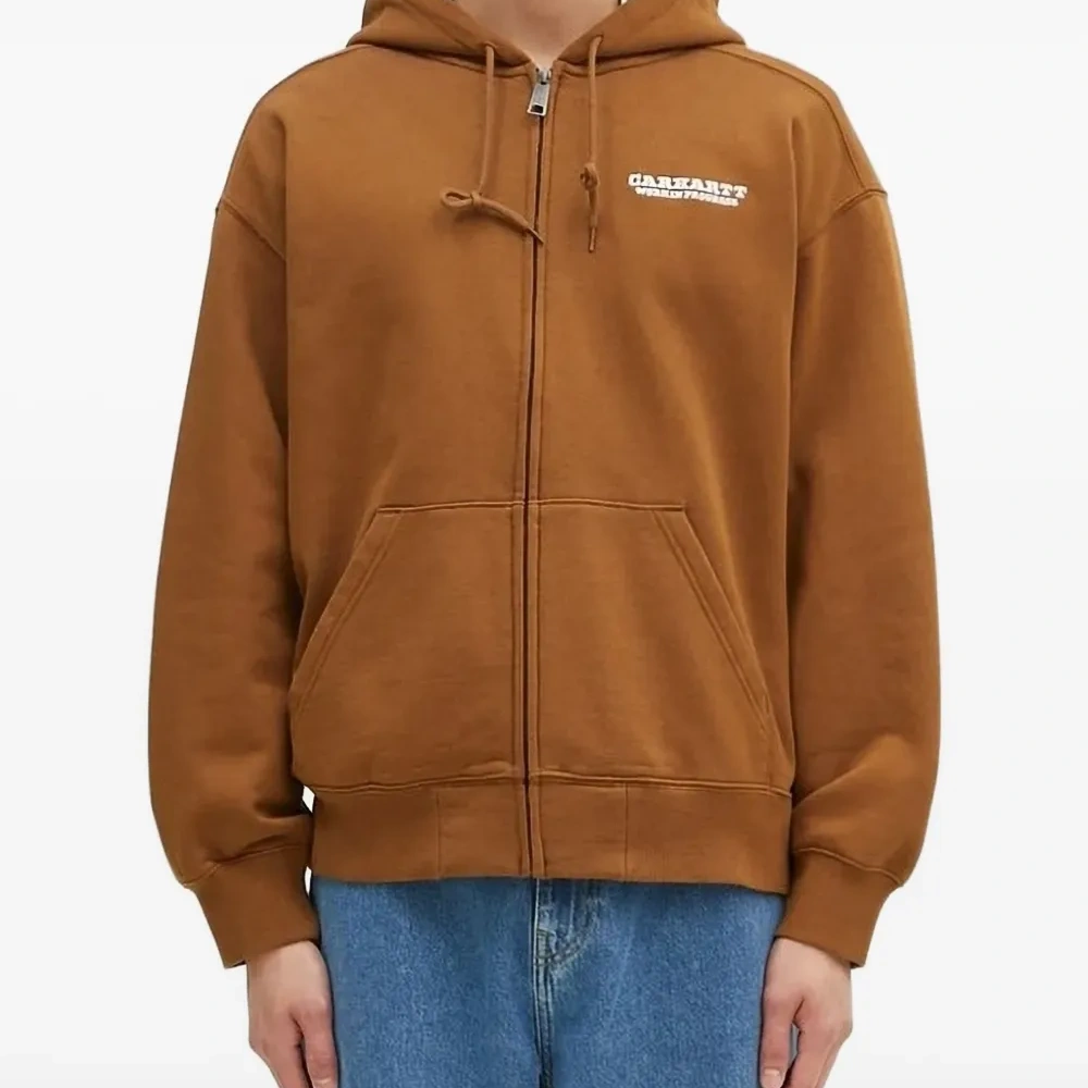 Худи на молнии с логотипом